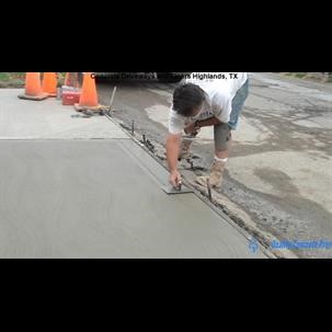 Concrete Driveways and Floors Highlands Texas